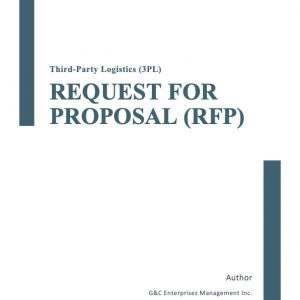 A Request for Proposal (RFP) for Third-Party Logistics (3PL)