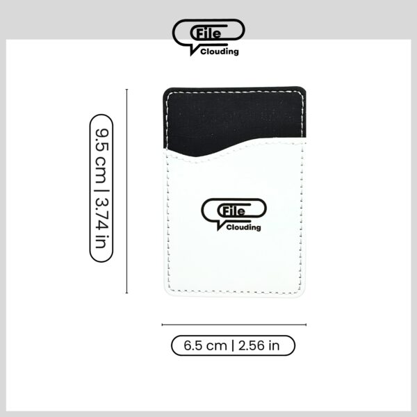FileClouding PU Leather Card Holder - No NFC - Image 4