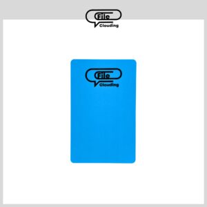 NFC Card NTAG215 - Business Card Size - Blue