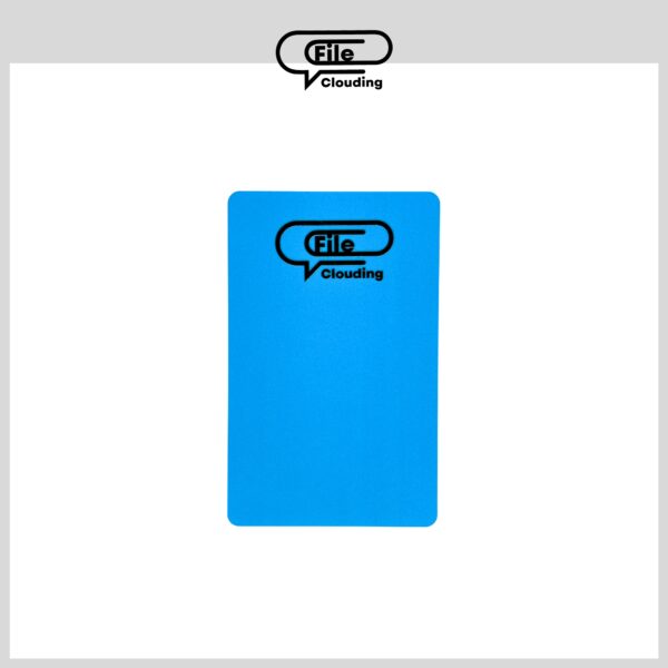 NFC Card NTAG215 - Business Card Size - Blue