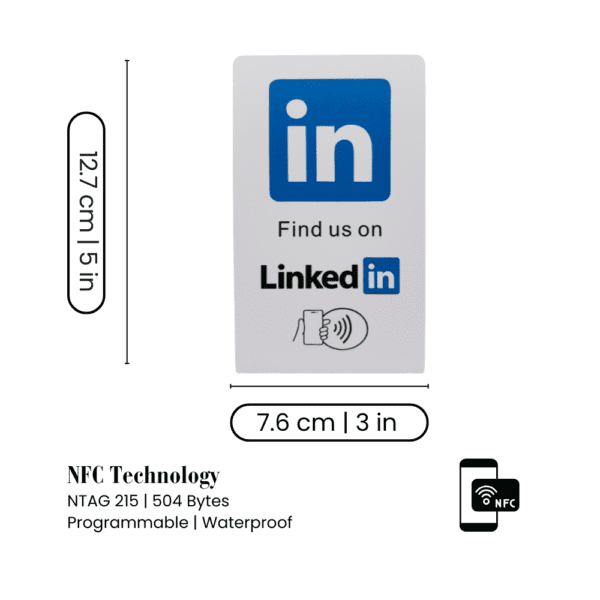 LinkedIn Networking NFC Tab Stand - Image 3