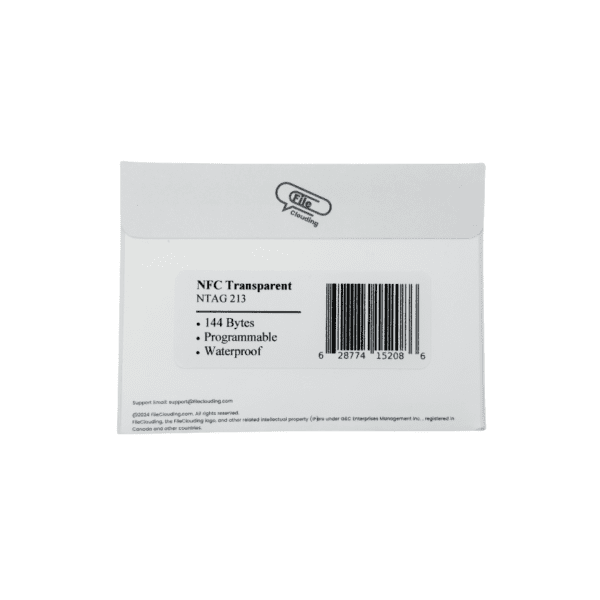 NFC Transparent NTAG 213 - Image 3