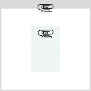 NFC Card NTAG215 - Business Card Size - White