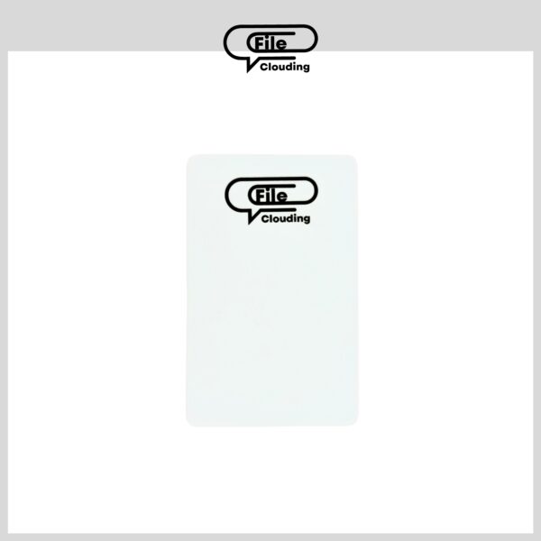 NFC Card NTAG215 - Business Card Size - White