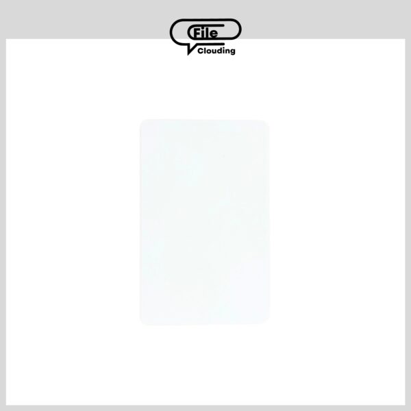 NFC Card NTAG215 - Business Card Size - White - Image 2