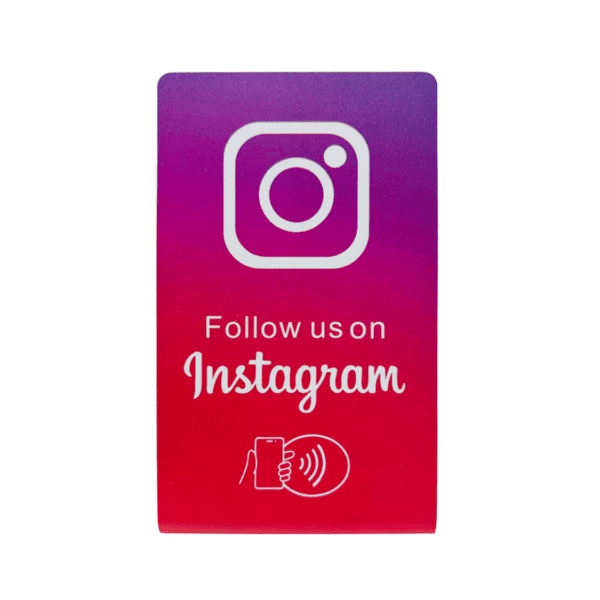 Instagram Follow Us NFC Tab Stand - Image 4