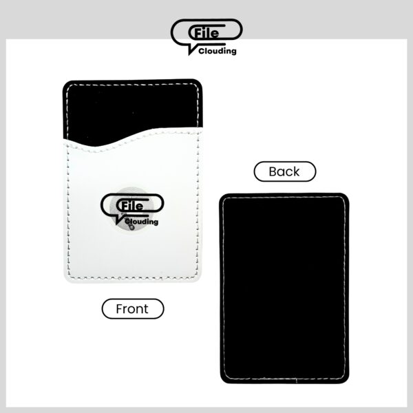FileClouding PU Leather Card Holder - With NFC NTAG213 - Image 3