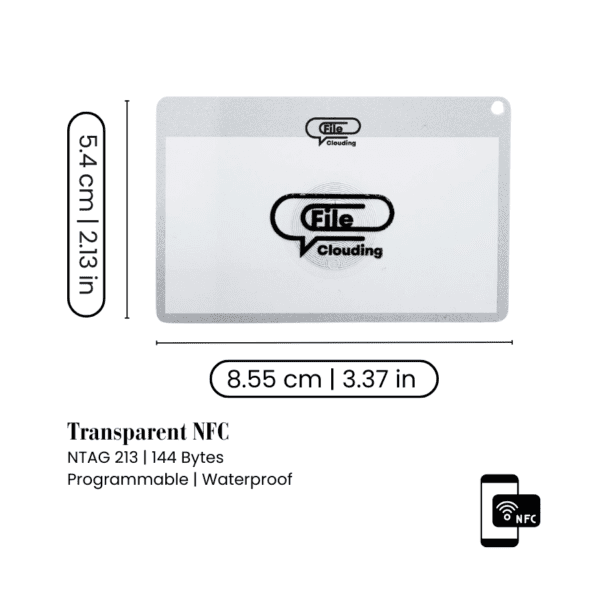 NFC Transparent NTAG 213 - Image 4