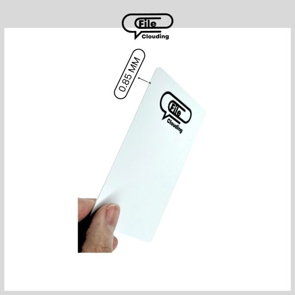 NFC Card NTAG215 - Business Card Size - White - Image 6
